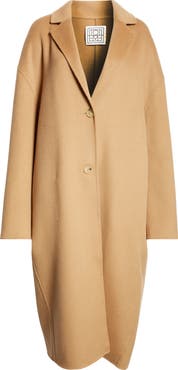 TOTEME Double Face Wool Cocoon Coat