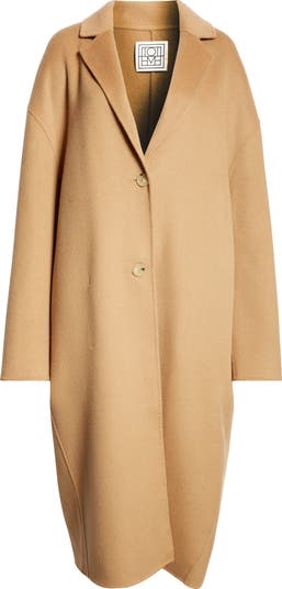 TOTEME Double Face Wool Cocoon Coat | Nordstrom TOTEME Double Face Wool Cocoon Coat | Nordstrom