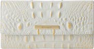 Brahmin Cordelia Croc Embossed Leather Wallet