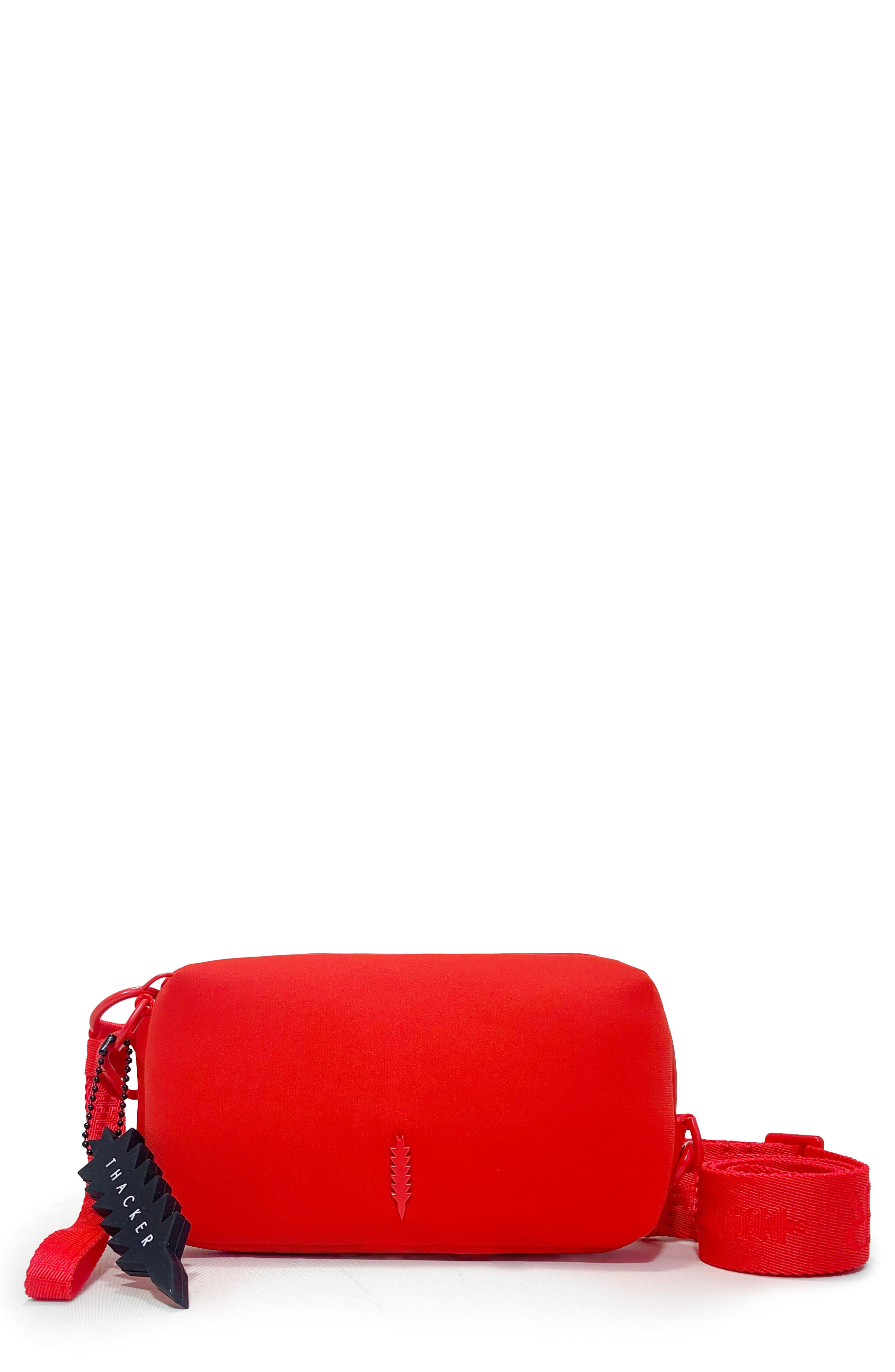 Thacker Ella Phone Zip Crossbody Bag, Main, color, Poppy