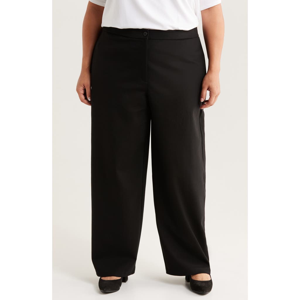 Eileen Fisher Straight Leg Double-knit Pants