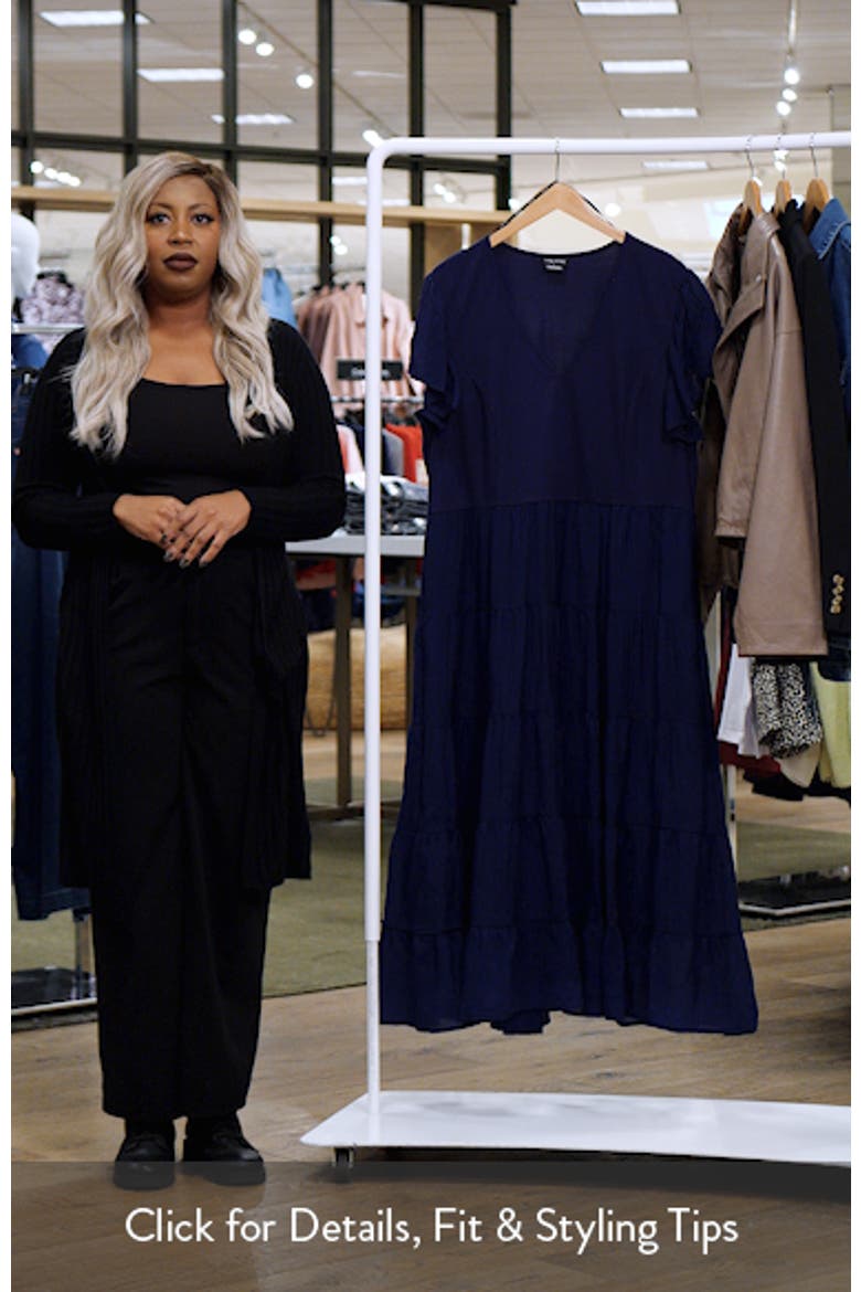 Marli Mixed Media Midi Dress video