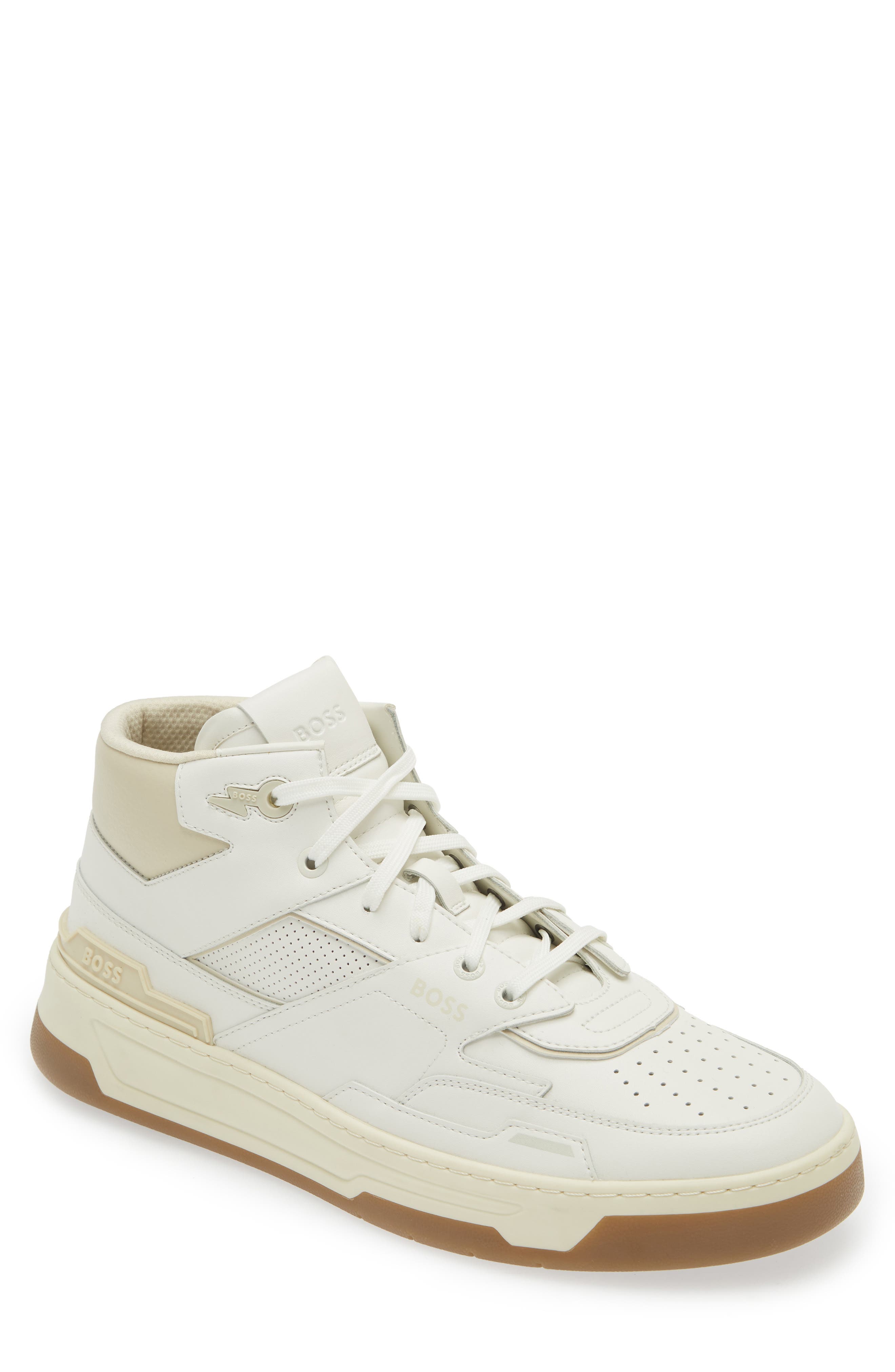 BOSS Baltimore High Top Sneaker, Main, color, 