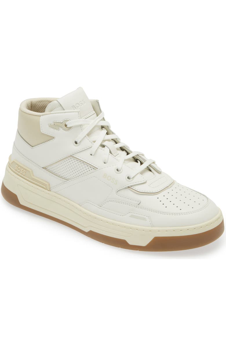 BOSS Baltimore High Top Sneaker, Main, color,