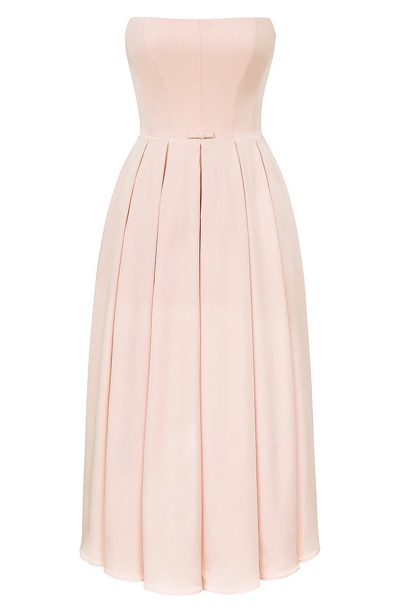 Florentina Open Back Cocktail Midi Dress