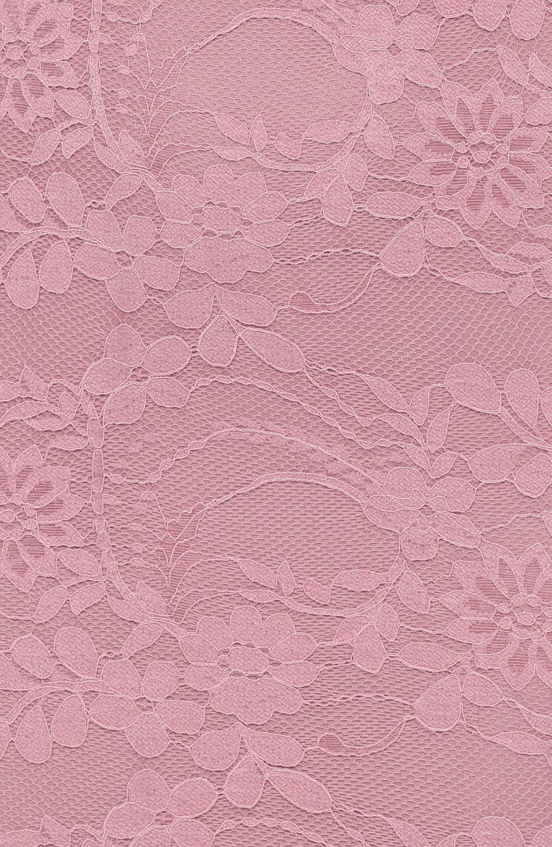 Petal & Pup Mirelle Off the Shoulder Lace Maxi Dress, Alternate, color, Pink