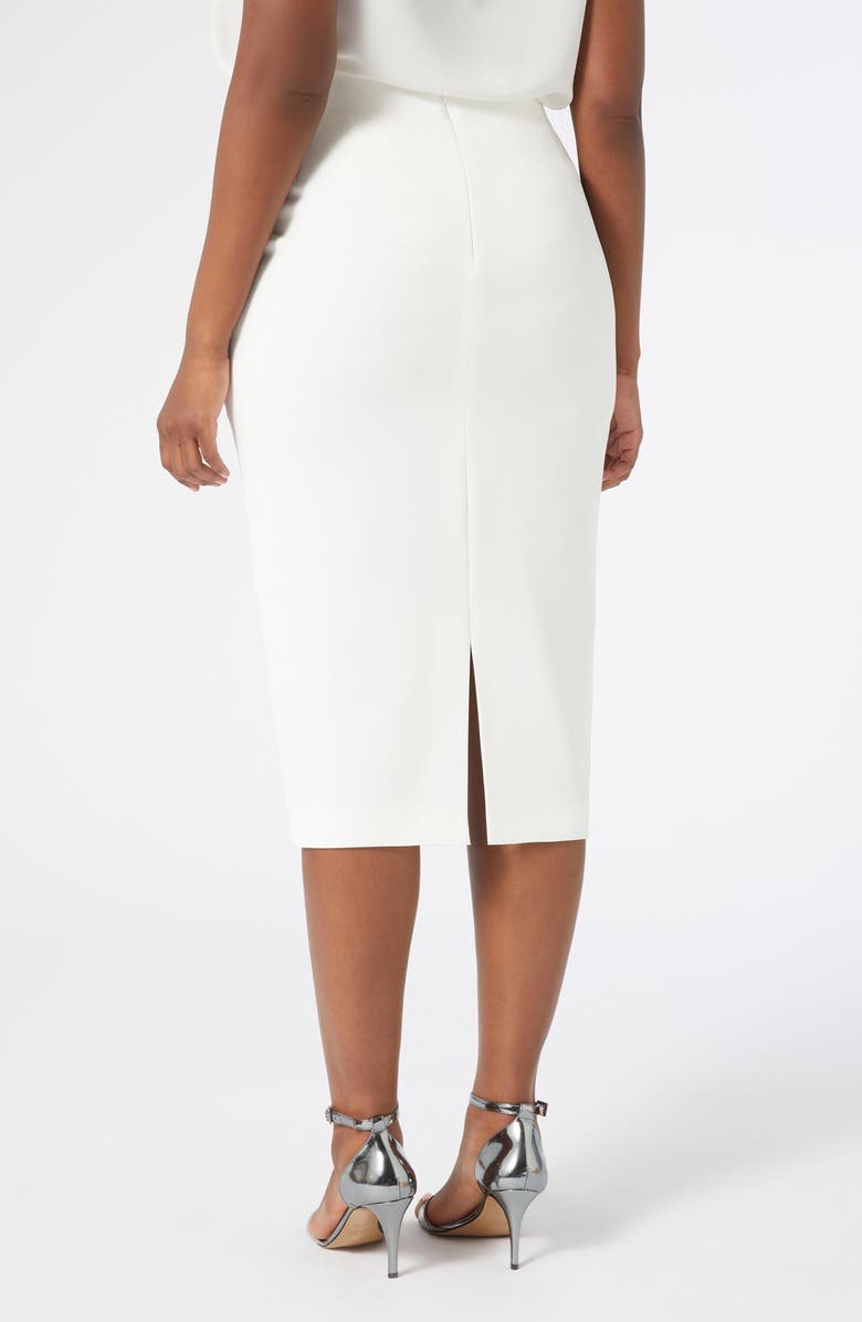 Marina Rinaldi Colonna Cady Midi Pencil Skirt, Alternate, color, 