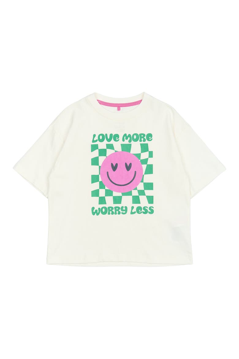 Kids' Praise Organic Cotton Graphic T-Shirt, Main, color, CLOUD DANCER