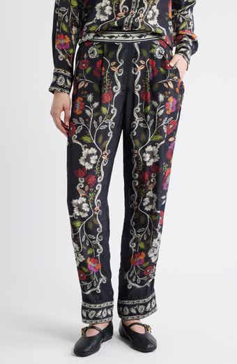 FARM Rio Rococco Floral Straight Leg Pants