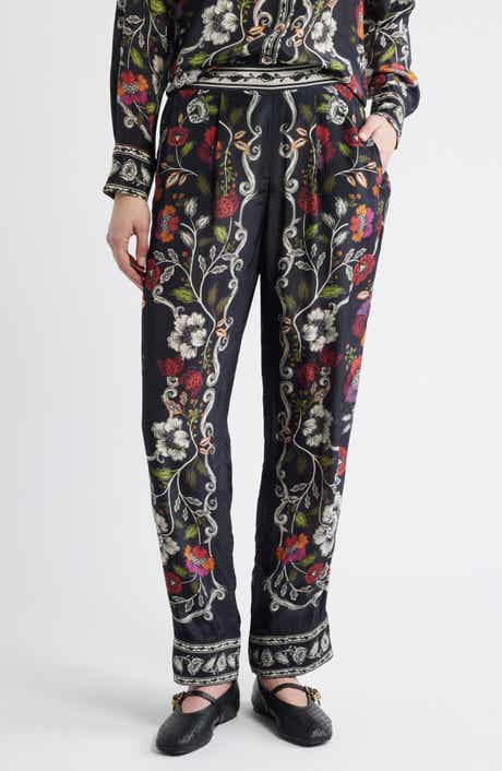 FARM Rio Rococco Floral Straight Leg Pants