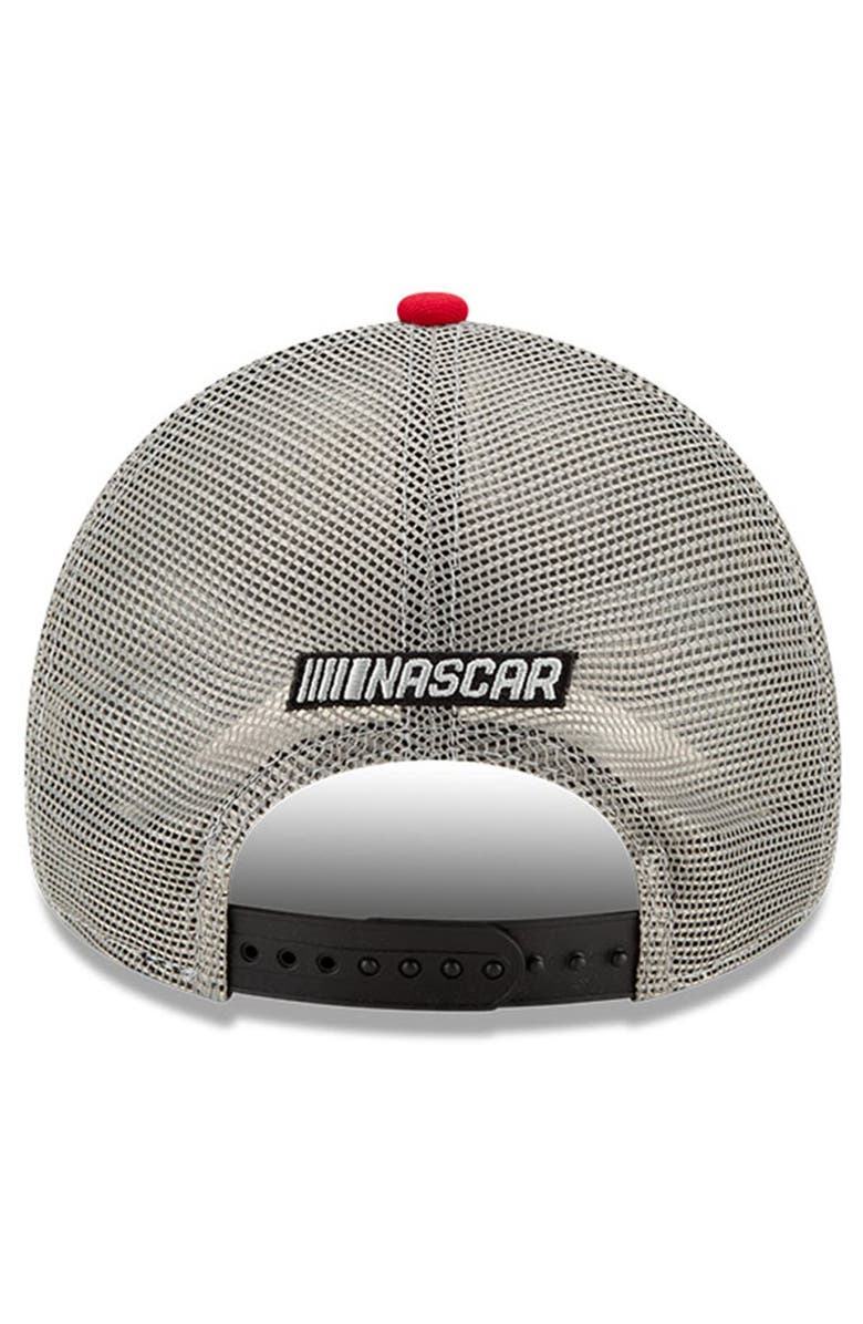 New Era Men's New Era Black/Gray Buddy Baker Legends 9FORTY A-Frame Adjustable Trucker Hat, Alternate, color, Black