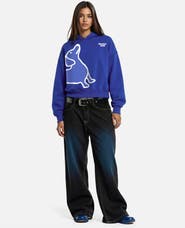 AELFRIC EDEN Boxy Dachshund Graphic Hoodie