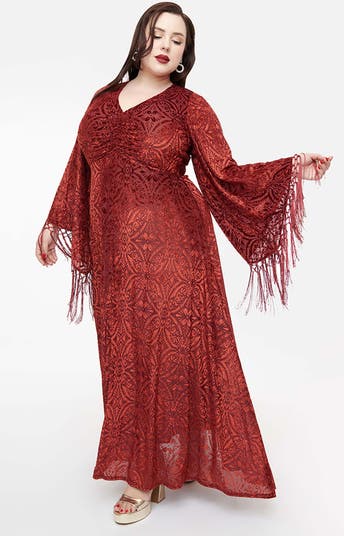 Plus size ruched maxi dress hotsell