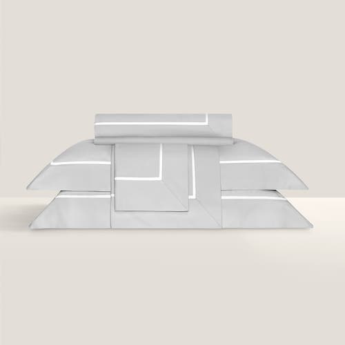 Togas Plaza Duvet Cover In White