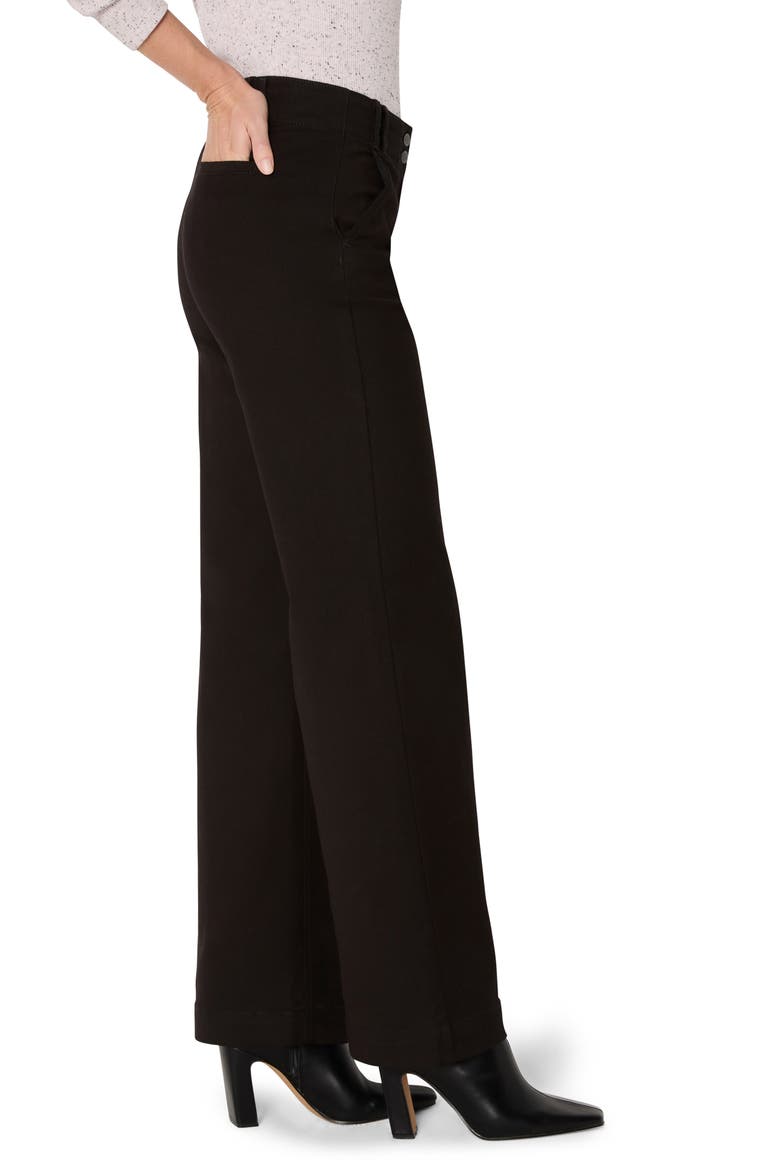 Weekend Wide Leg Trousers, Alternate, color, BLACK ONYX
