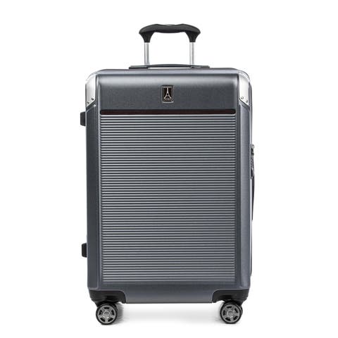 Platinum Elite Hardside Expandable Checked- Medium 25-Inch Spinner