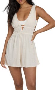 Billabong Golden Sun Cover-Up Romper