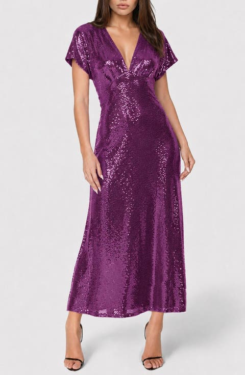 Disco Dot Maxi Dress