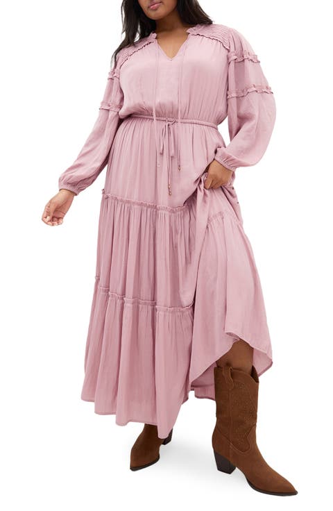 Drama Queen Long Sleeve Maxi Dress