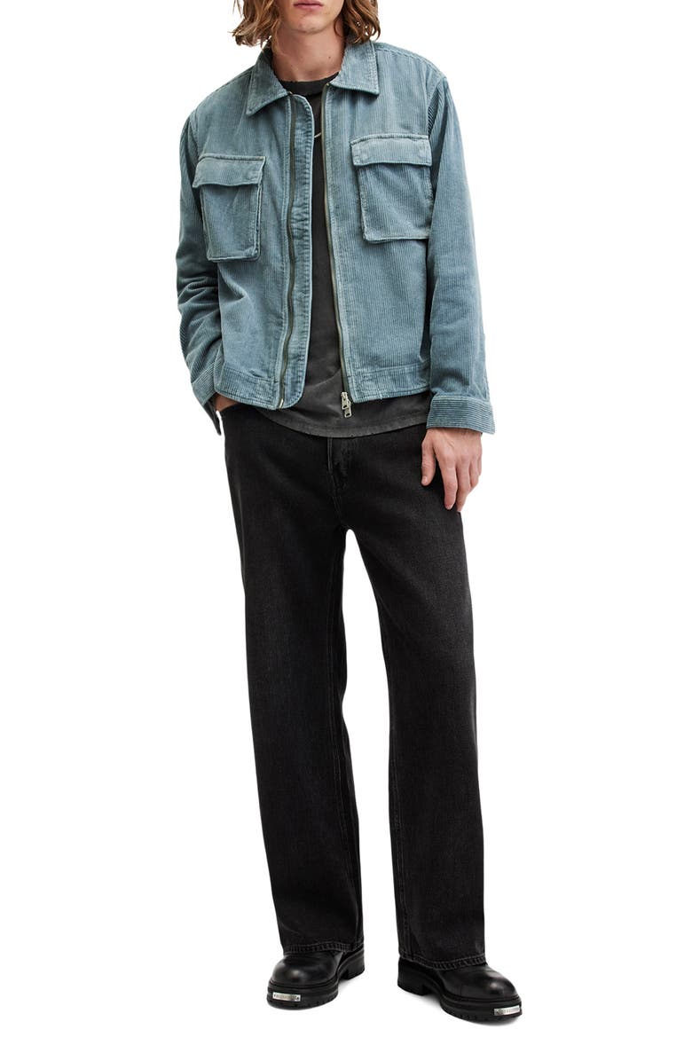 AllSaints Clifton Organic Cotton Corduroy Jacket, Alternate, color,