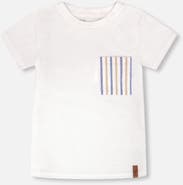 Deux par Deux Short Sleeve Jersey T-Shirt with Chest Pocket