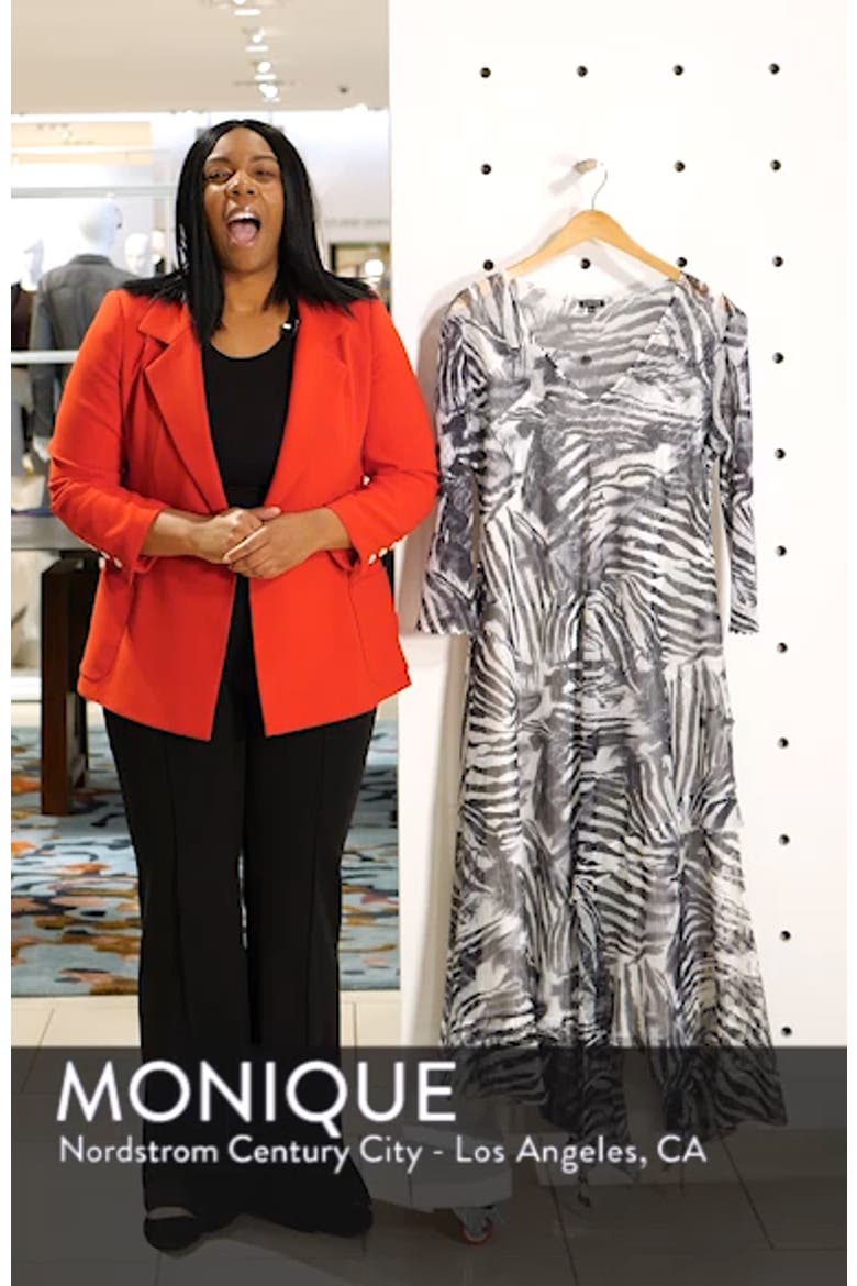 Handkerchief Hem Cocktail Dress video