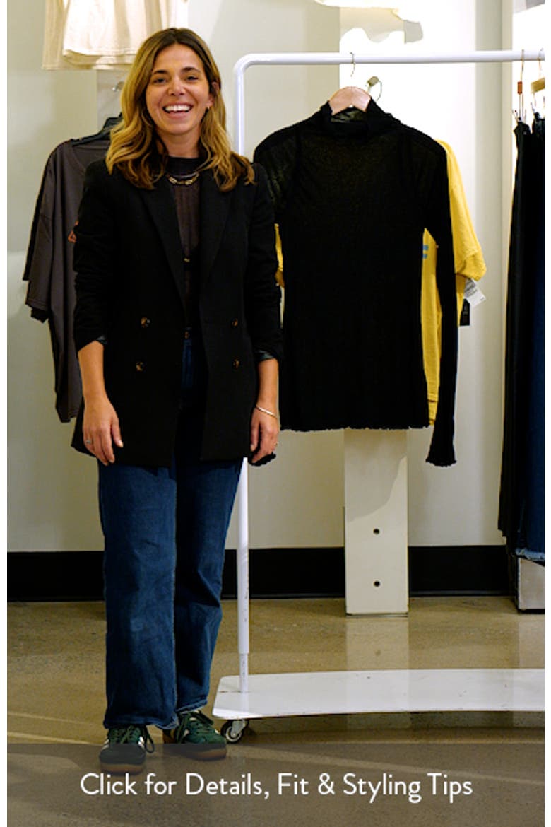 Close to Home Rib Turtleneck Top video