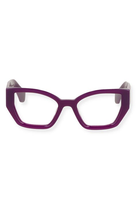 7Q 52mm Cat Eye Optical Glasses