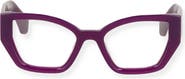 Off-White 7Q 52mm Cat Eye Optical Glasses