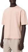 AllSaints Insignia Logo Appliqué Organic Cotton T-Shirt