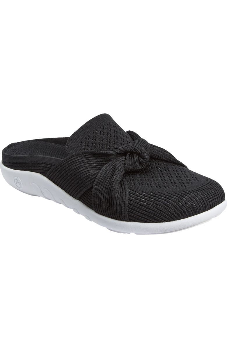 Comfortview The Gwyneth Arch Support Slip On Mule, Main, color, Black