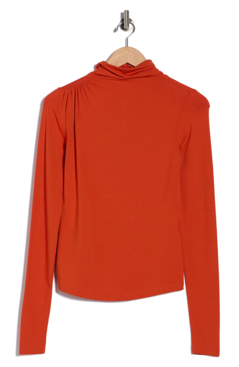 Isabel Marant Étoile Lou Turtleneck Top, Alternate, color, Orange