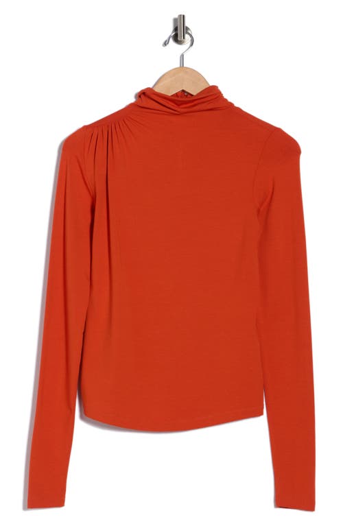 Isabel Marant Étoile Lou Turtleneck Top In Orange