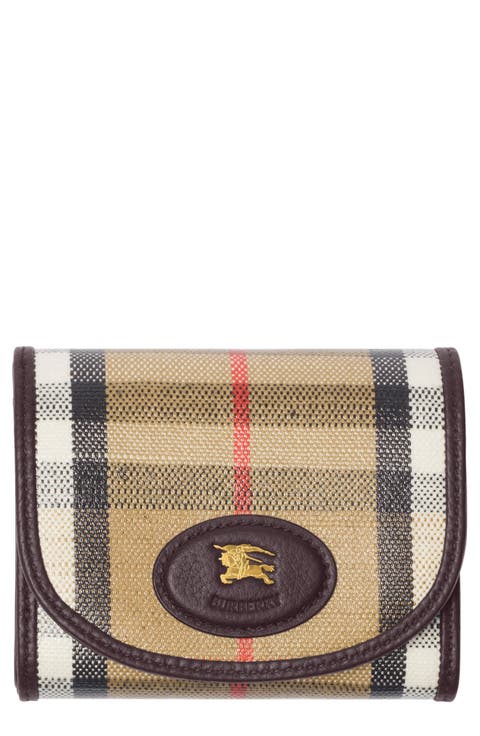 Highlands Coated Canvas Compact Wallet