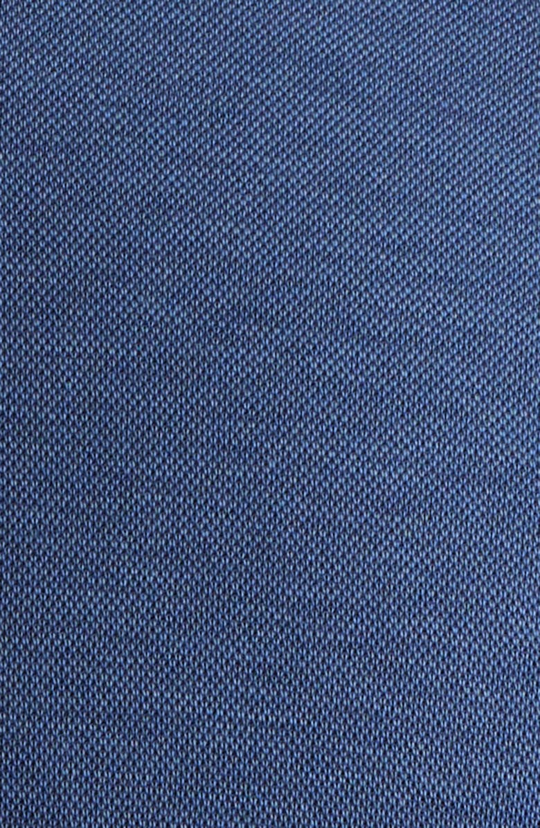 Johnston & Murphy Tipped Contrast Collar Polo, Alternate, color, Navy