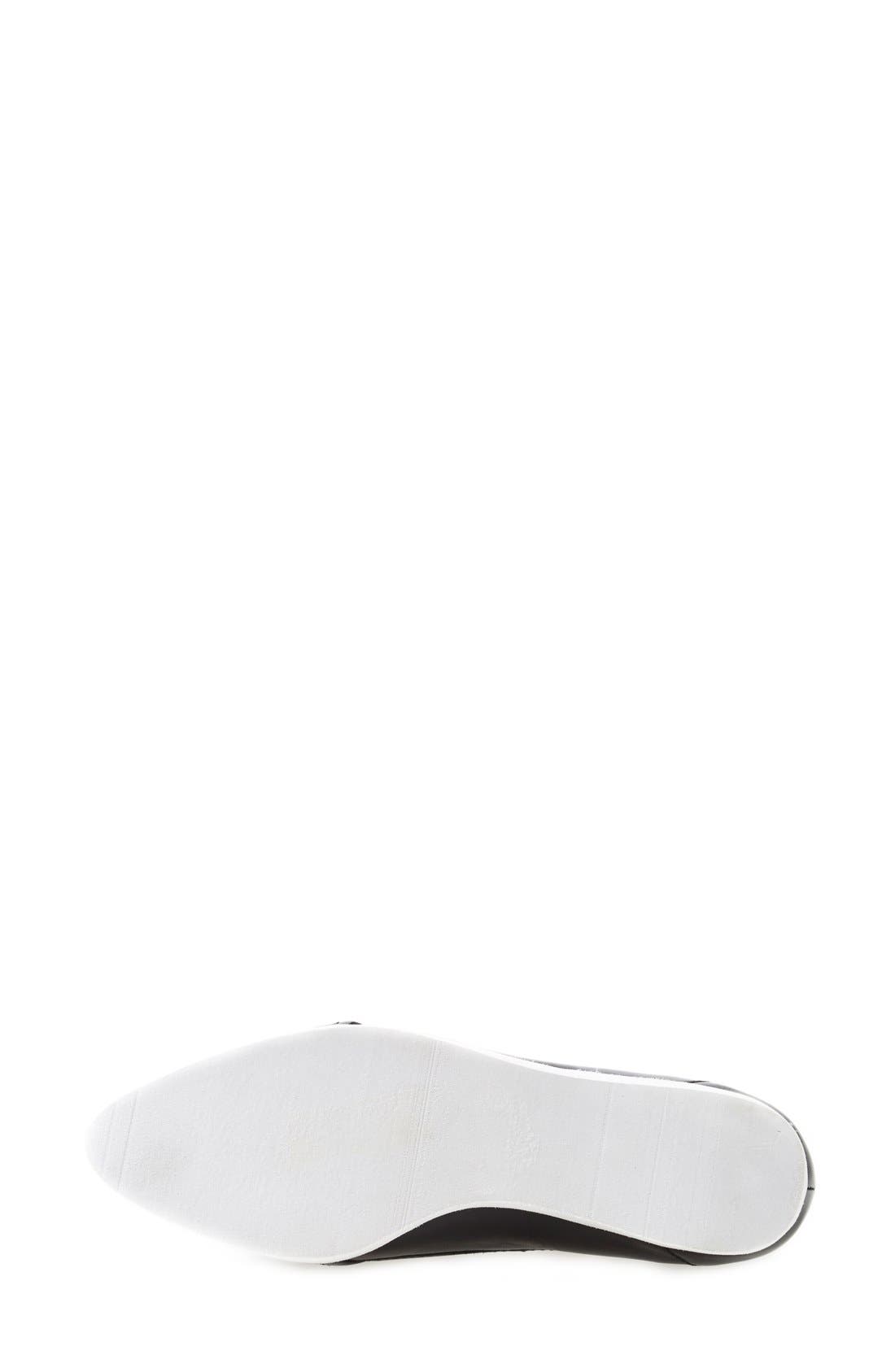 Trouvé 'Evans' Leather Slip-On Sneaker, Alternate, color, 