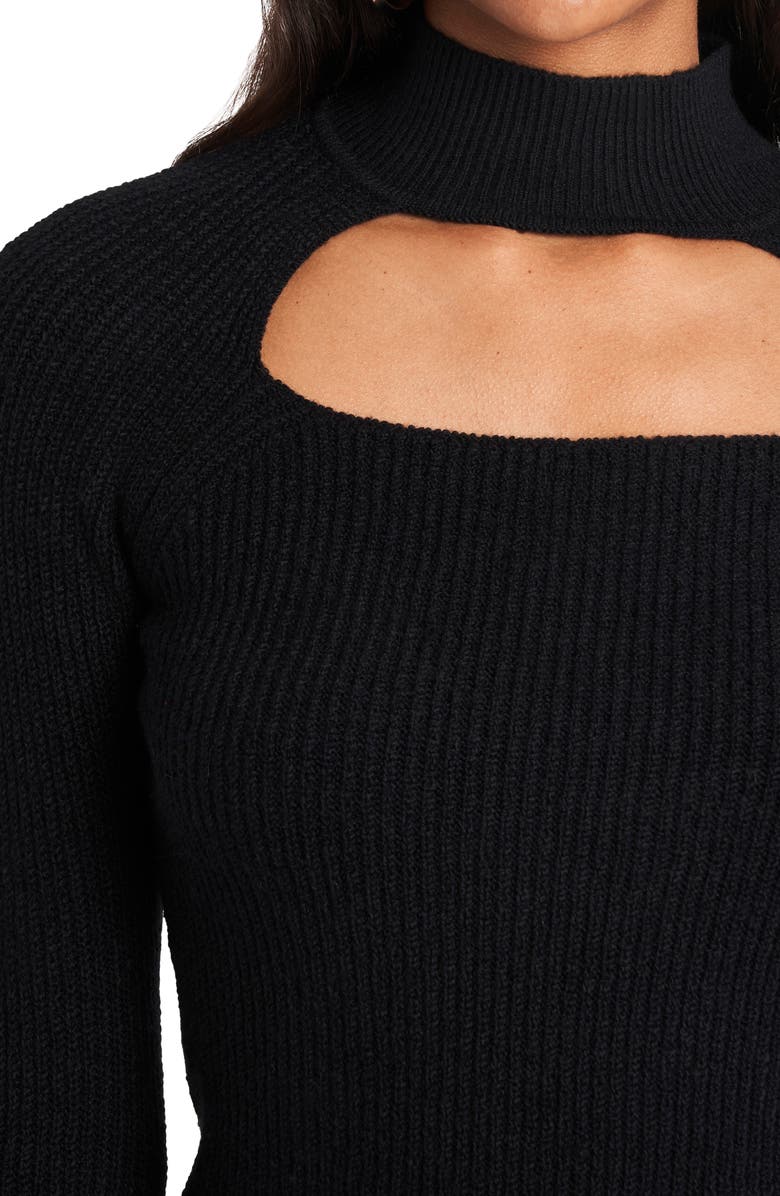 1.STATE Keyhole Mock Neck Sweater, Alternate, color, 