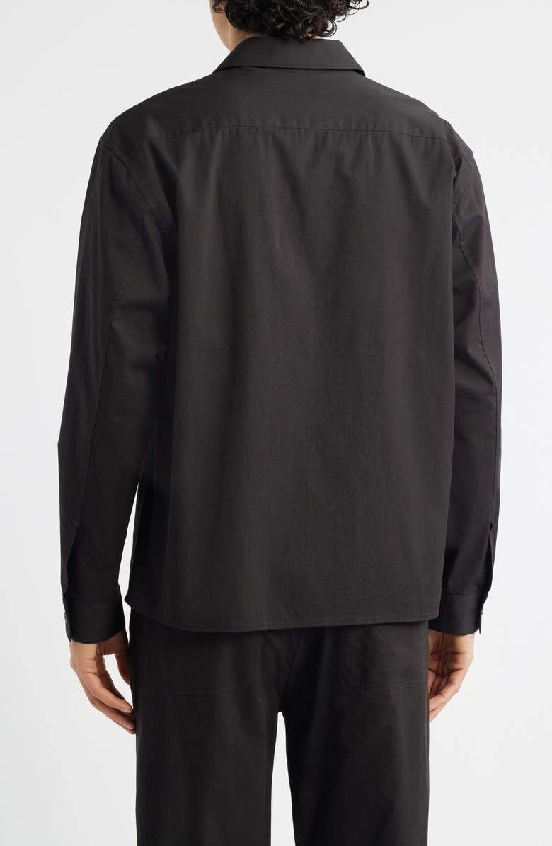 FRAME Double Pocket Overshirt, Alternate, color, Washed Black