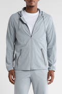 90 DEGREE BY REFLEX Warp Fleece Zip Hoodie