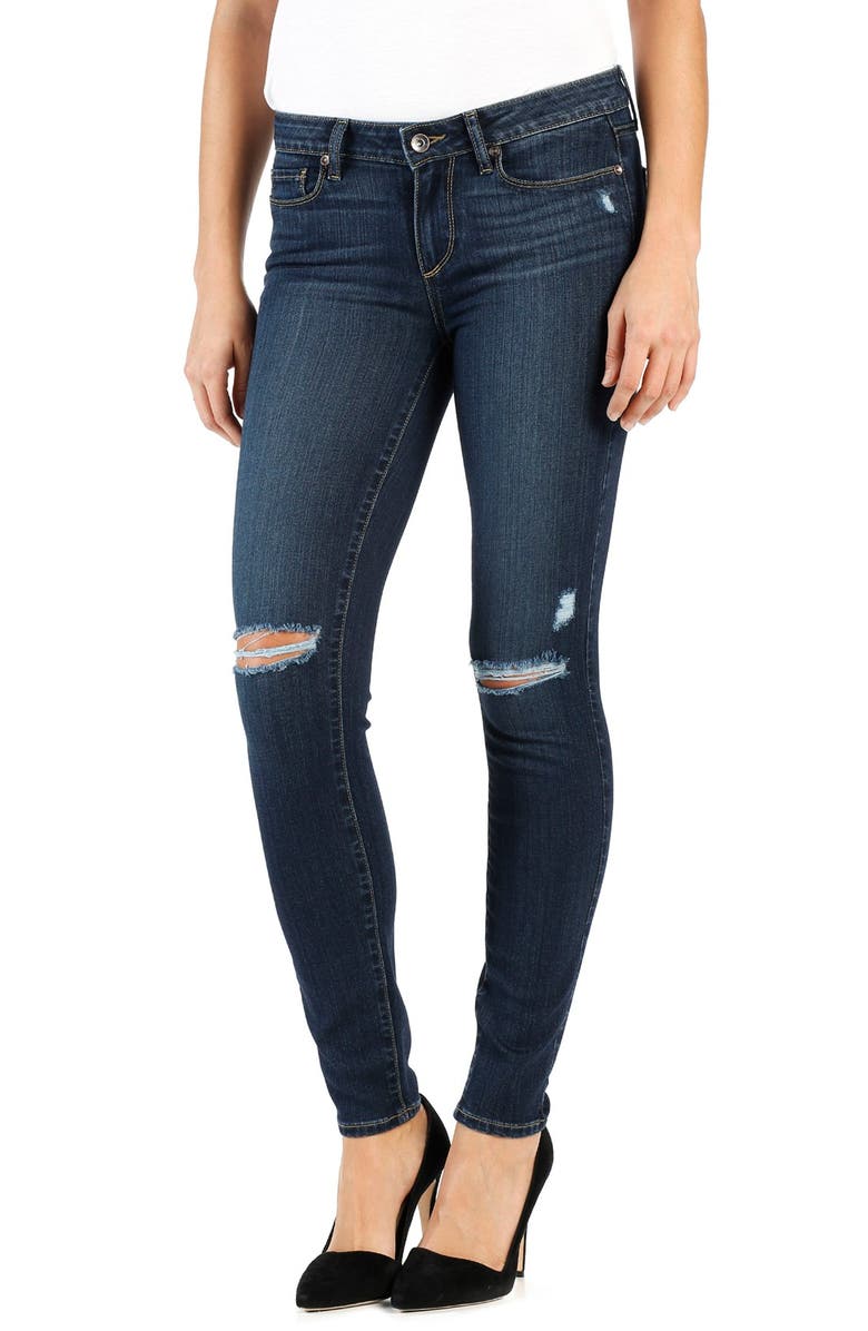 Ulti Ripped Jean PAIGE Transcend - Verdugo Ripped Ultra Skinny Jeans | Nordstrom