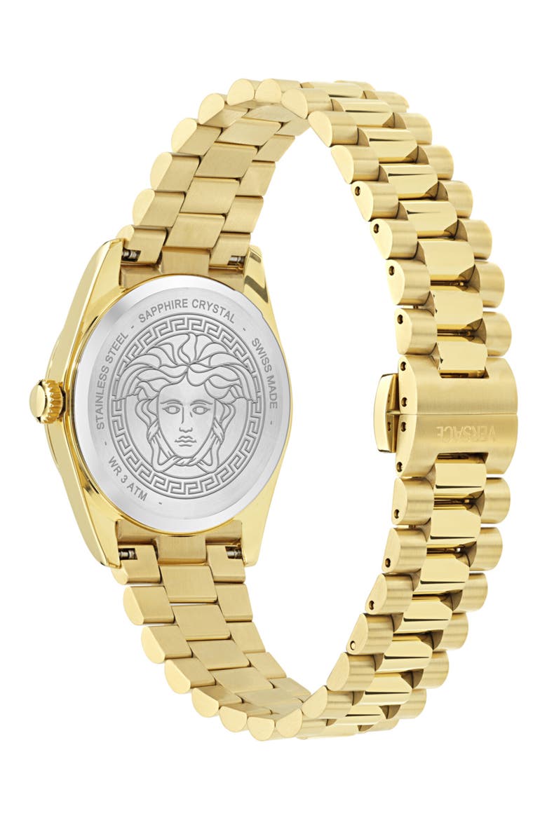 Millenyium Goldtone Bracelet Watch, 32mm, Alternate, color, IP YELLOW GOLD