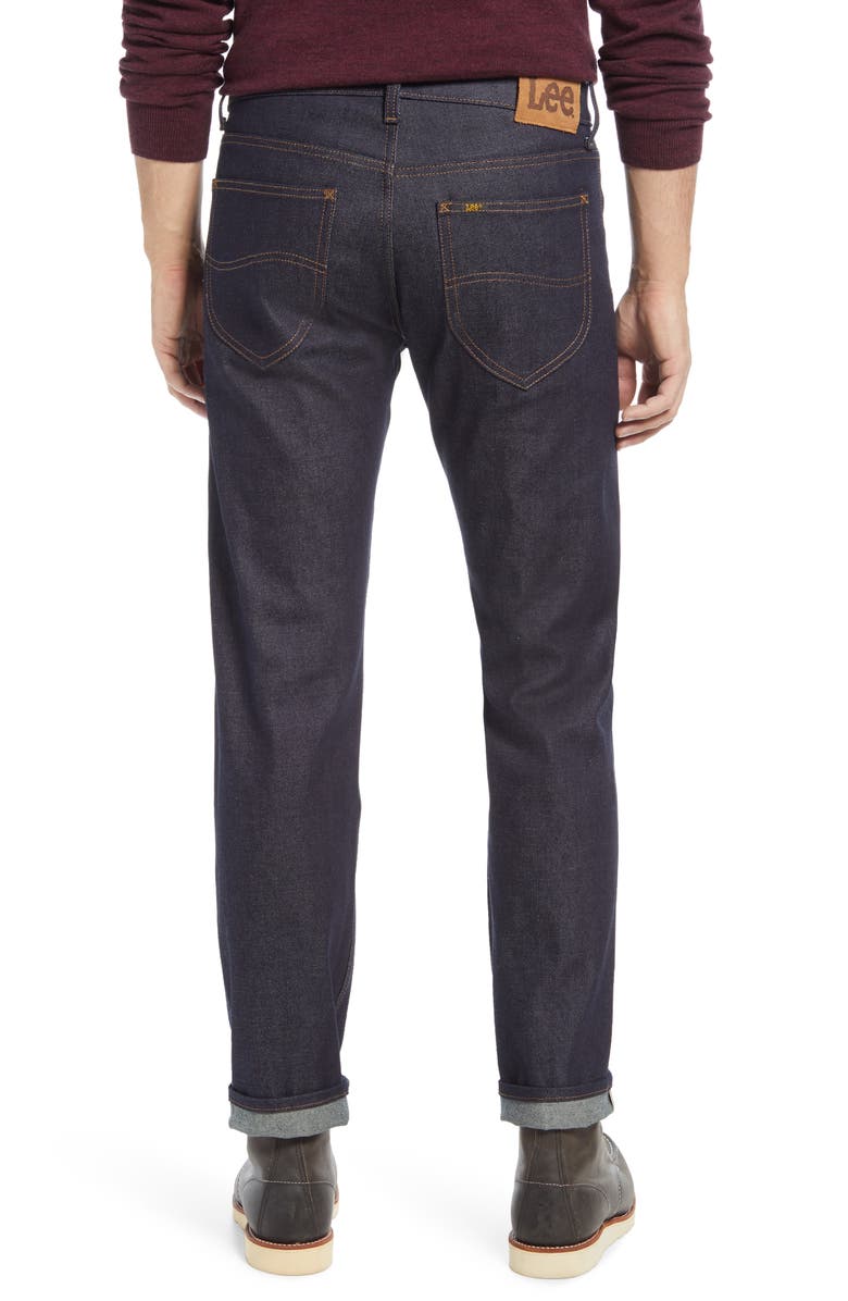 Lee Regular Straight Leg Jeans, Alternate, color, 