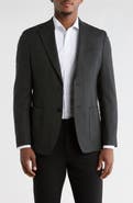 Calvin Klein Herringbone Notch Lapel Sport Coat
