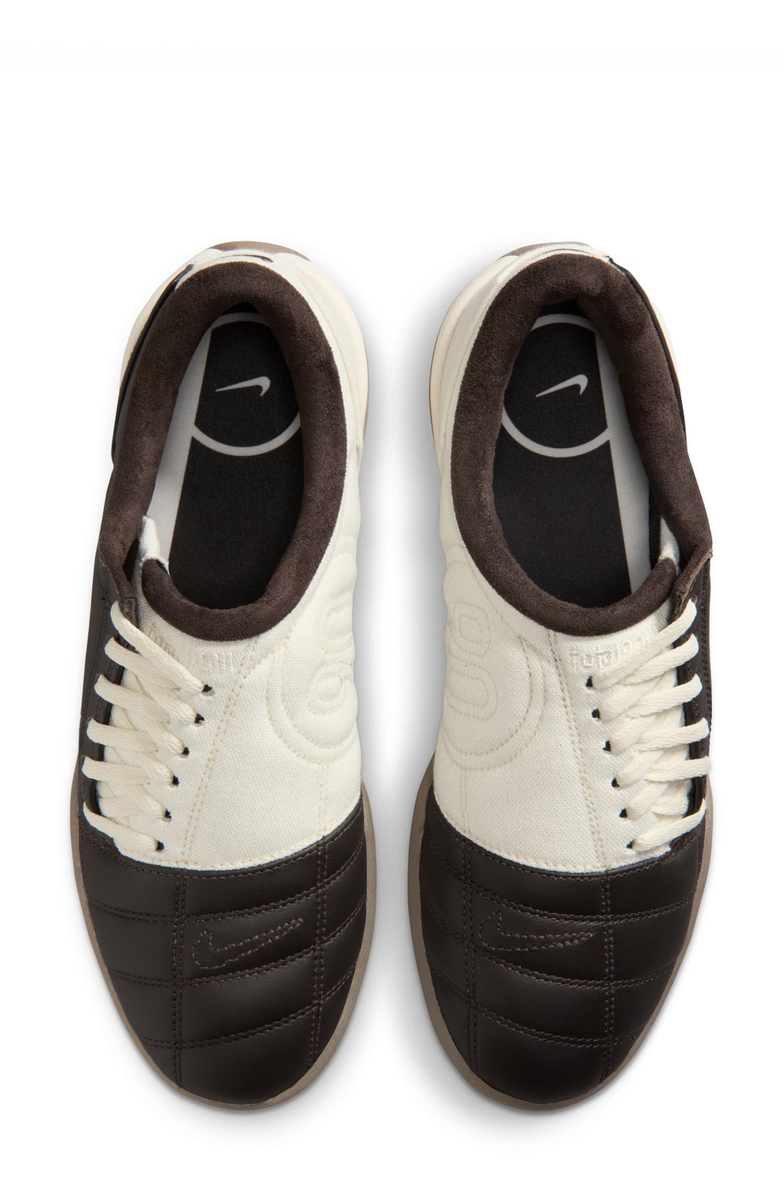 Total 90 Soccer Sneaker, Alternate, color, SOFT PEARL/ VELVET BROWN