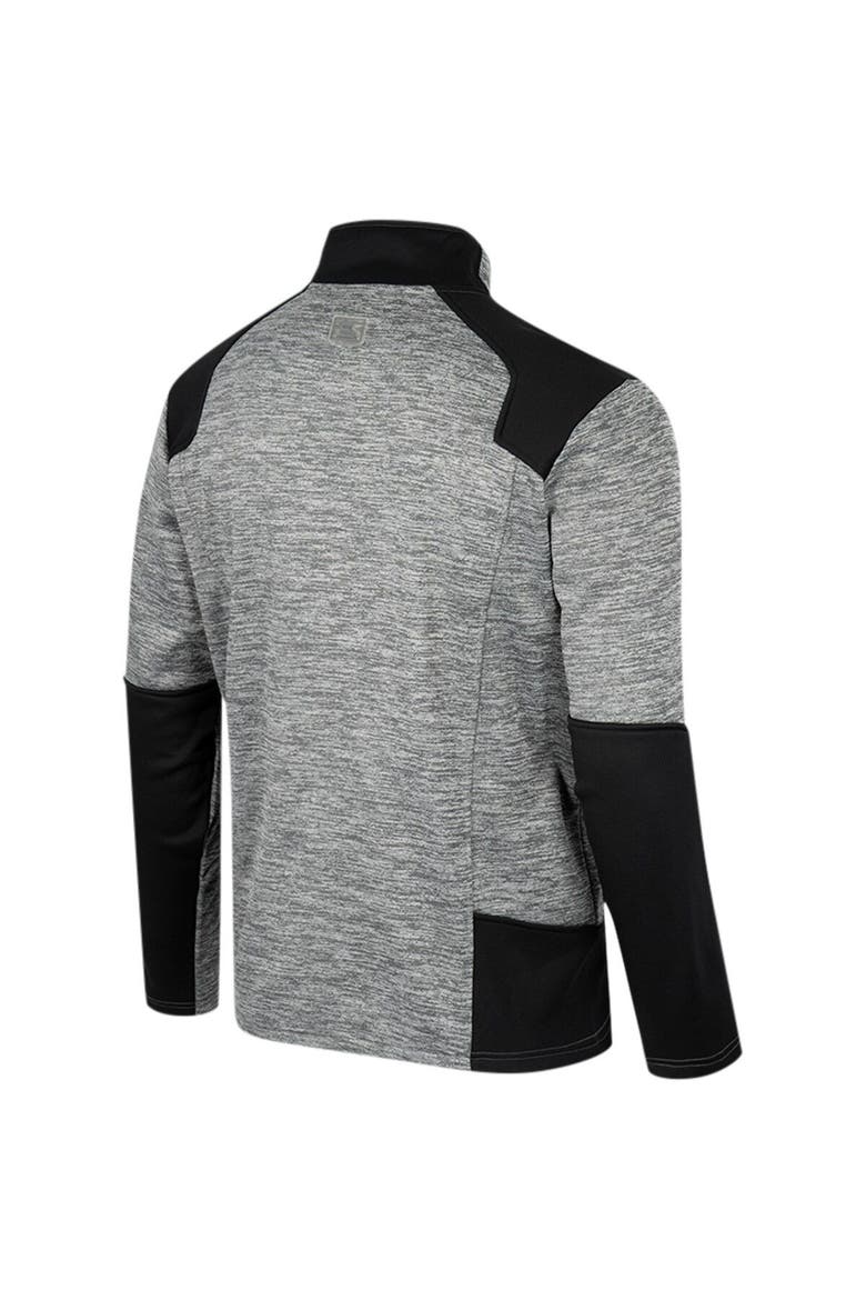 Men's Colosseum Gray Michigan State Spartans Silberman Color Block Full-Zip Jacket, Alternate, color, Gray