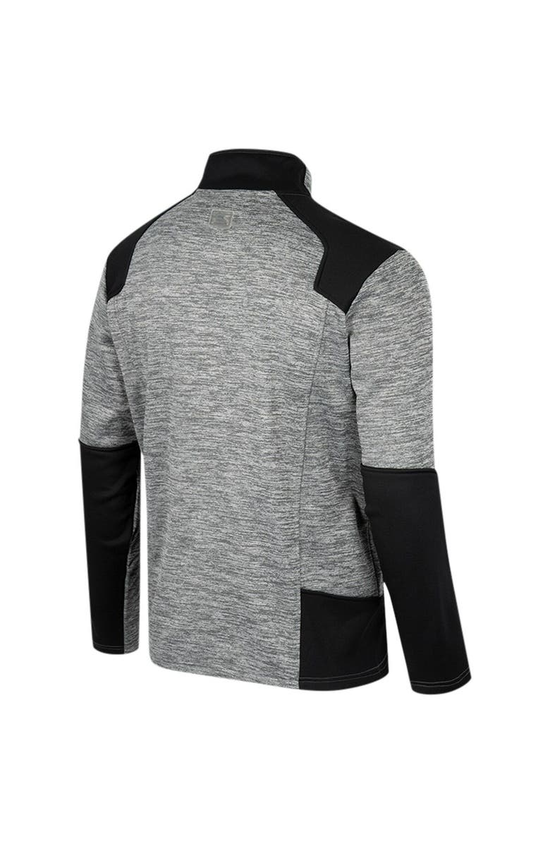 COLOSSEUM Men's Colosseum Gray Michigan State Spartans Silberman Color Block Full-Zip Jacket, Alternate, color, 