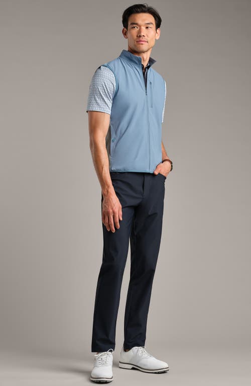 Rhone Top Flight Water Resistant Vest In Blue Stone