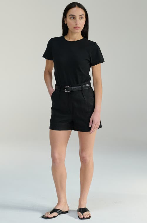 Almina Concept Short Sleeve Tee In Black