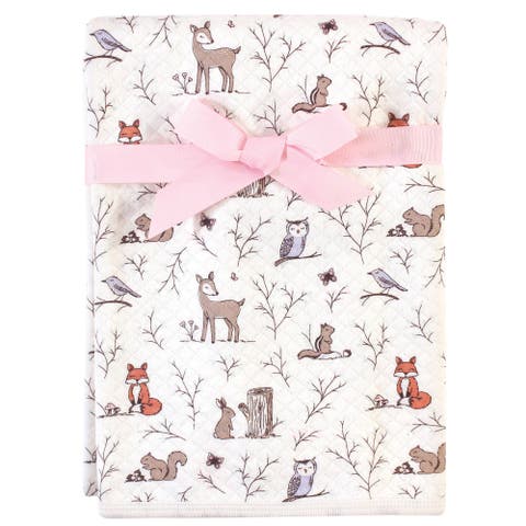Quilted Multi-Purpose Swaddle, Receiving, Stroller Blanket