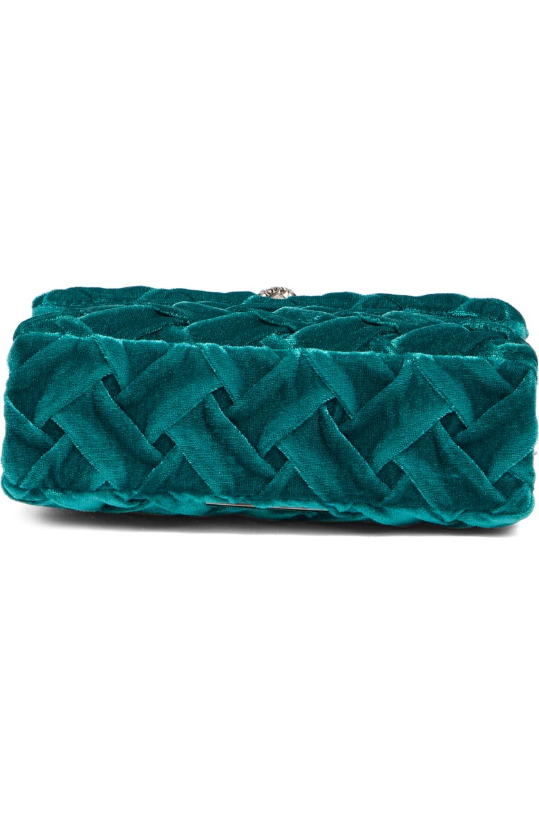 Kurt Geiger London Mini Kensington Velvet Shoulder Bag, Alternate, color,